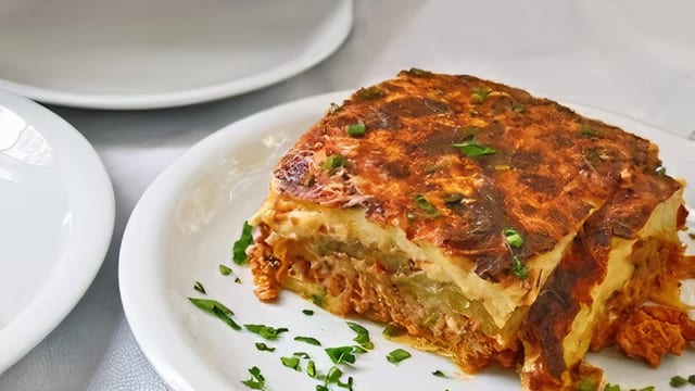 Moussaka Plate (Meat).
