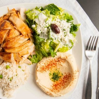 Chicken Shawarma Plate
