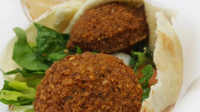 Falafel Sandwich.