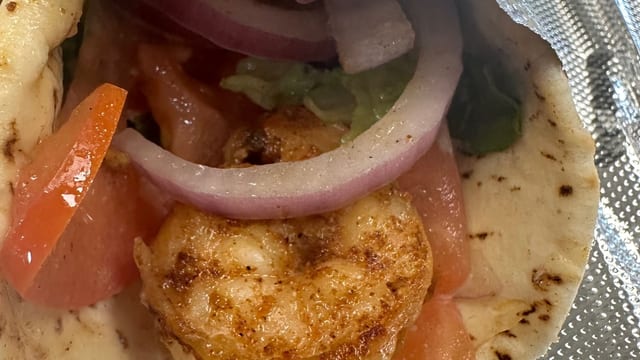 Shrimp Sandwich Grilled.