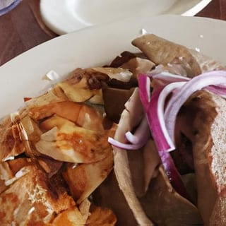 Combination Chicken & Gyros Salad
