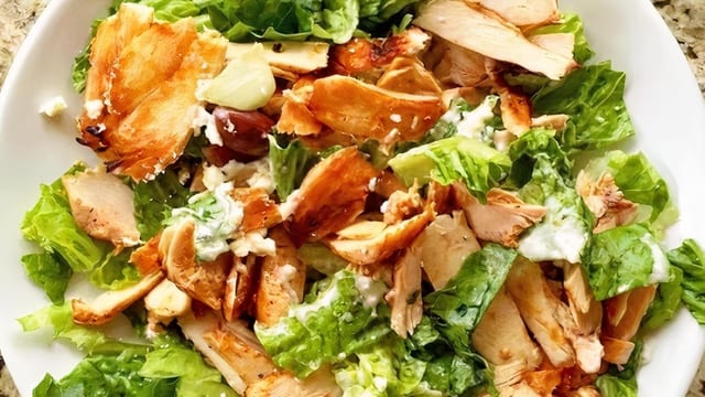 Chicken Shawarma Salad.