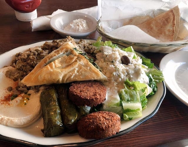 Vegetarian Plate.