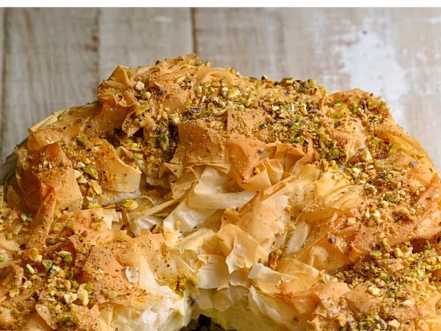 Cheesecake Baklava.