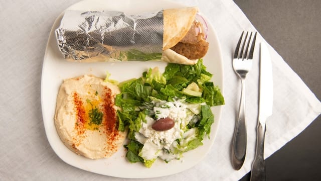 Gyro Sandwich.