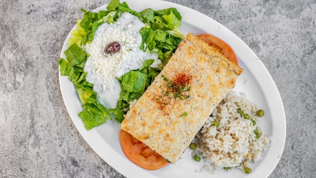Mousaka Plate.
